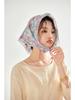 Women's Cotton Silk Scarf - Versatile Korean Style for Spring, Summer, and Autumn