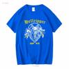 Hellripper Goat Kvlt T Shirt Rock Band S To 5XL vintage Washed Slightly Soft Top For Everyday Wear Casual Unisex Versatile