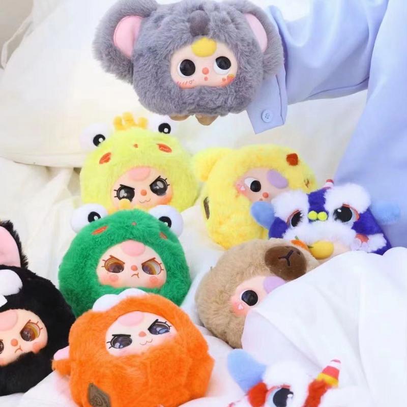 Мягкие игрушки-обнимашки, милые детские трехлетние плюшевые куклы второго поколения, кавайные украшения, игрушки для фанатов, детские, для девочек, подарок