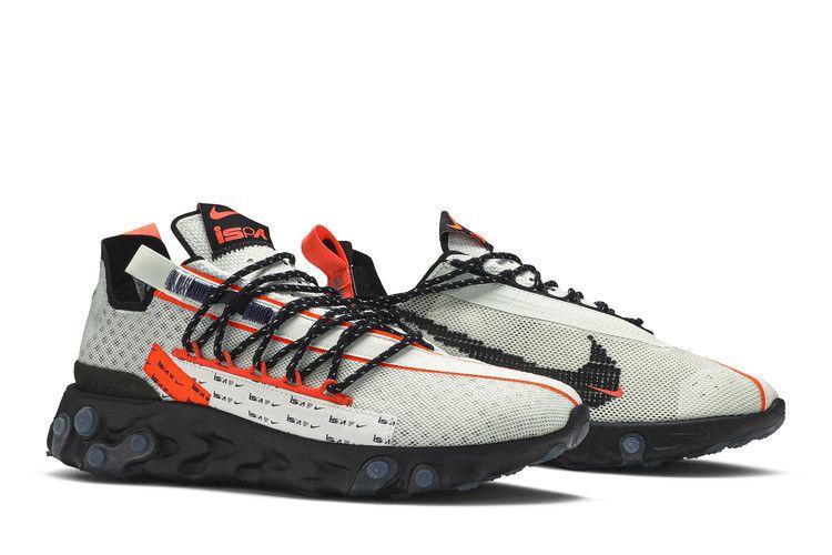 Men's Sneakers Nike React Runner ISPA Ghost Aqua Total Crimson Ghost Aqua/Total Crimson-Black