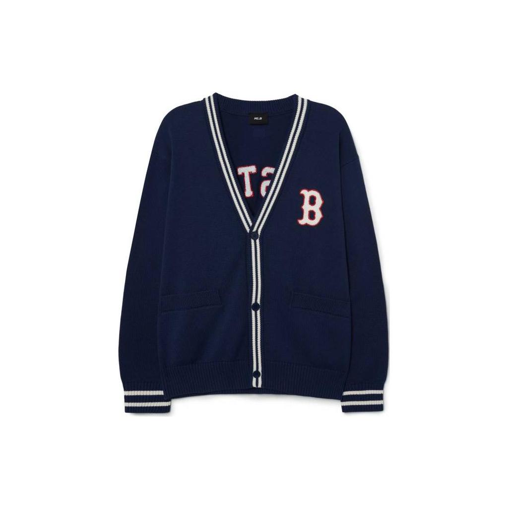 New MLB Knitwear Unisex Marine Blue 3AKCV0131-43NYS