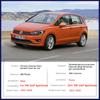 Накладка на дверную ручку из углеродного волокна для Volkswagen VW Golf Sportsvan SV 2015 2016 2017 2018 автомобильные аксессуары
