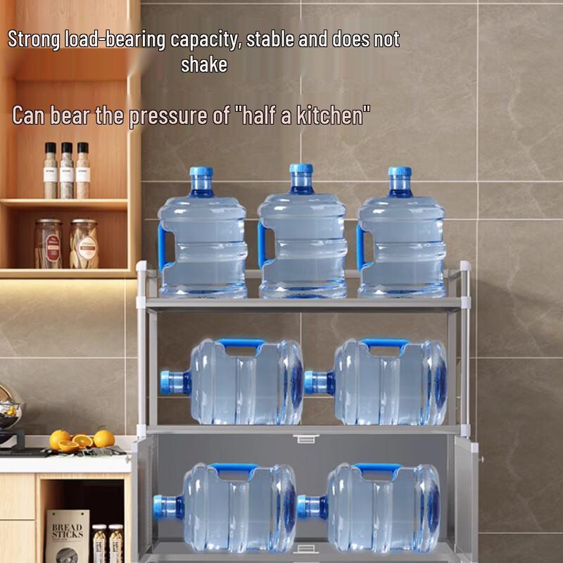 Современный кухонный шкаф для хранения из углеродистой стали