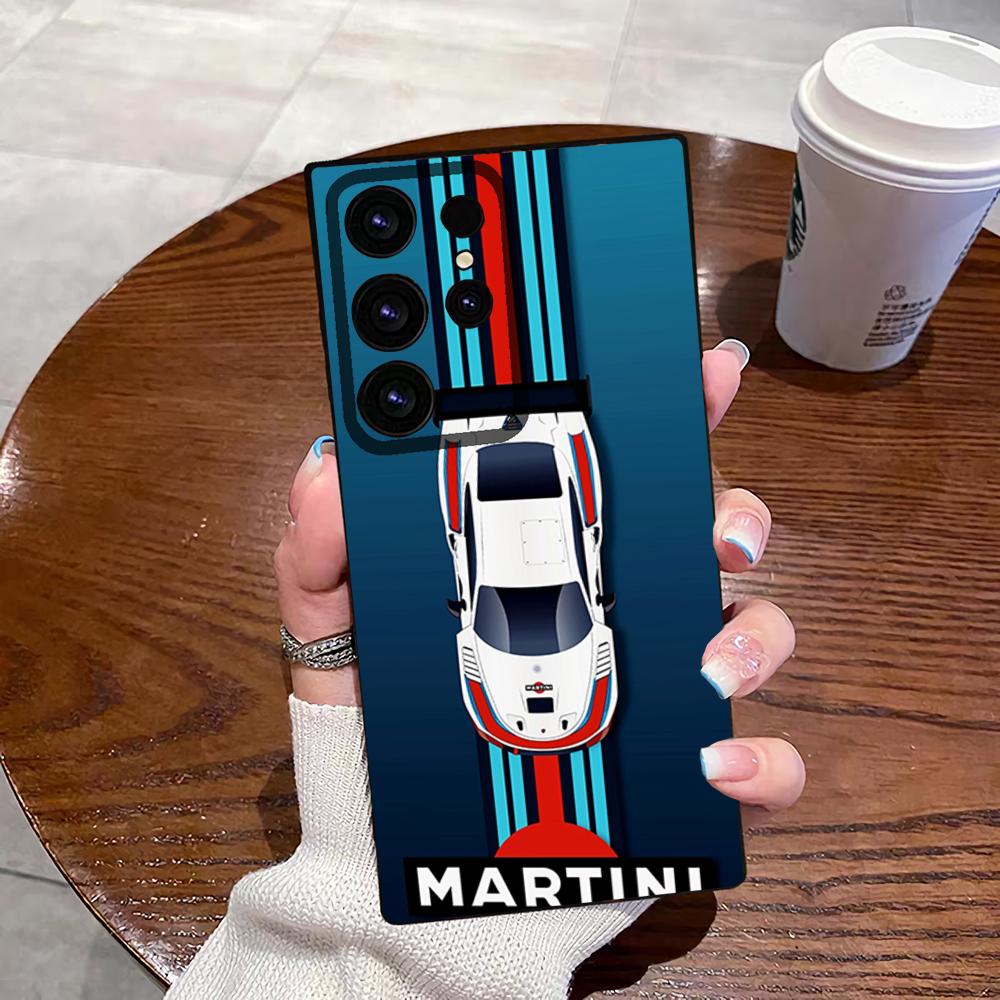 Racing M-Martini-ES Phone Case For Samsung S25 Edge S24 S23 S22 S21 S20 Ultra Plus Fe Galaxy A54 A53 A34 A25 A16 Silicon Cover