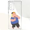 F-Семья F-Смешной Парень Чехол Для Телефона Для Samsung Galaxy A91,80,73,72 ,71,53,52,32 ,31,22,21s,20,Прозрачный Чехол