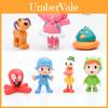 Коллекционный набор фигурок Pocoyo 7 шт. Идеально для украшения дома и топпера для торта