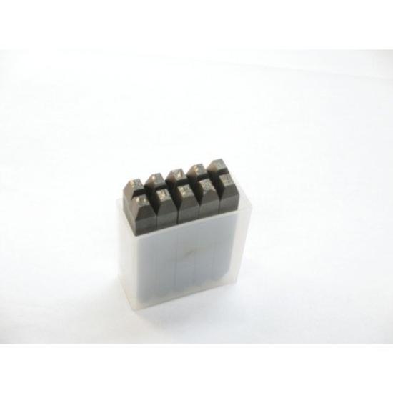 Набор штампов с обратным номером TRUSCO 8 мм SKB-80