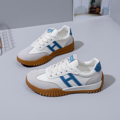 2025 весна маленькие белые туфли новая корейская версия ins студентки увеличение роста платформа спортивные кеды повседневная обувь женская J8808