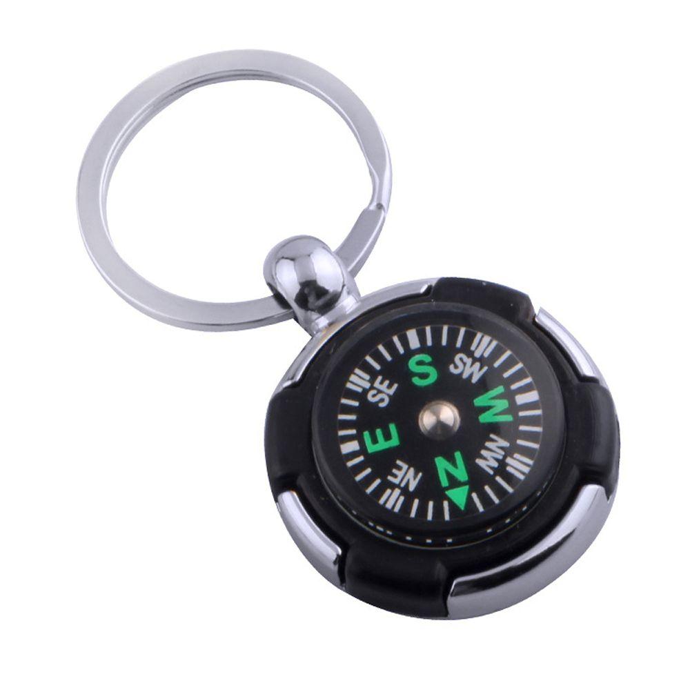 Keyring Survival Tool Navigator Mini Compass Pocket Compass Keychain Emergency Wild Compass