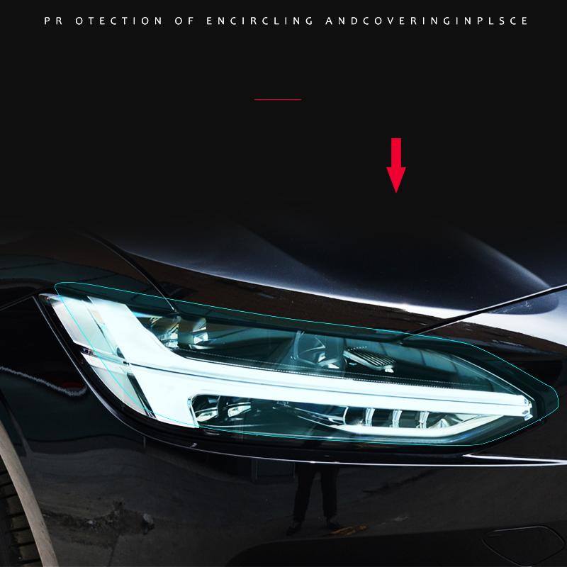 Для Volvo s90 xc90 xc60 xc40 v90 фара, центральная колонка, дверная ручка, защитная пленка из ТПУ, устойчивая к царапинам автомобиля