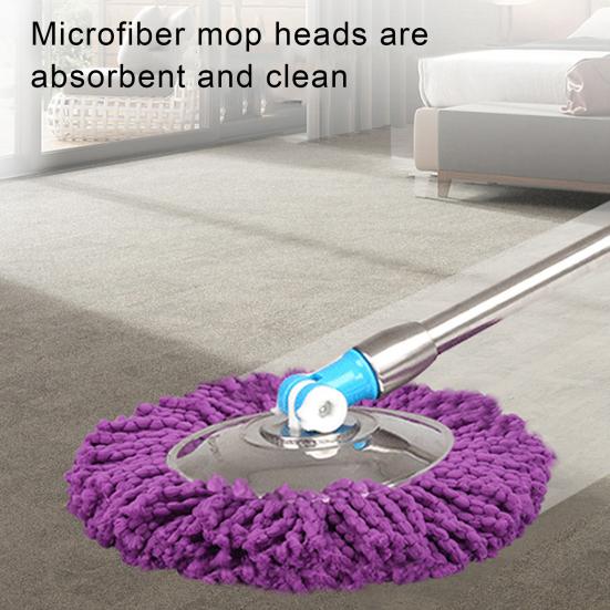 3 шт., сменные насадки для швабры, супер мягкие, с высокой впитывающей способностью, универсальные, легко заменяемые аксессуары для насадки для швабры для чистки пола