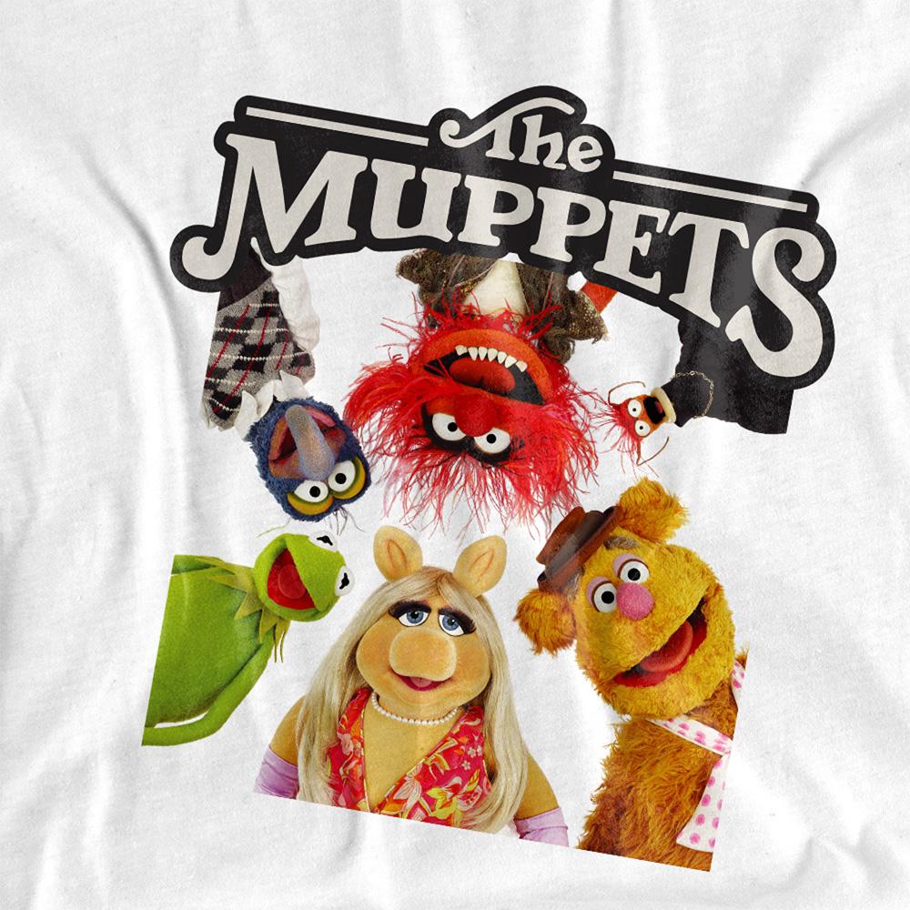 The Muppets Unisex Adult Group Pose T-Shirt
