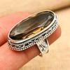 Smoky Topaz Gemstone Handmade 925 Sterling Silver Women Jewelry Ring For Engagement Gift
