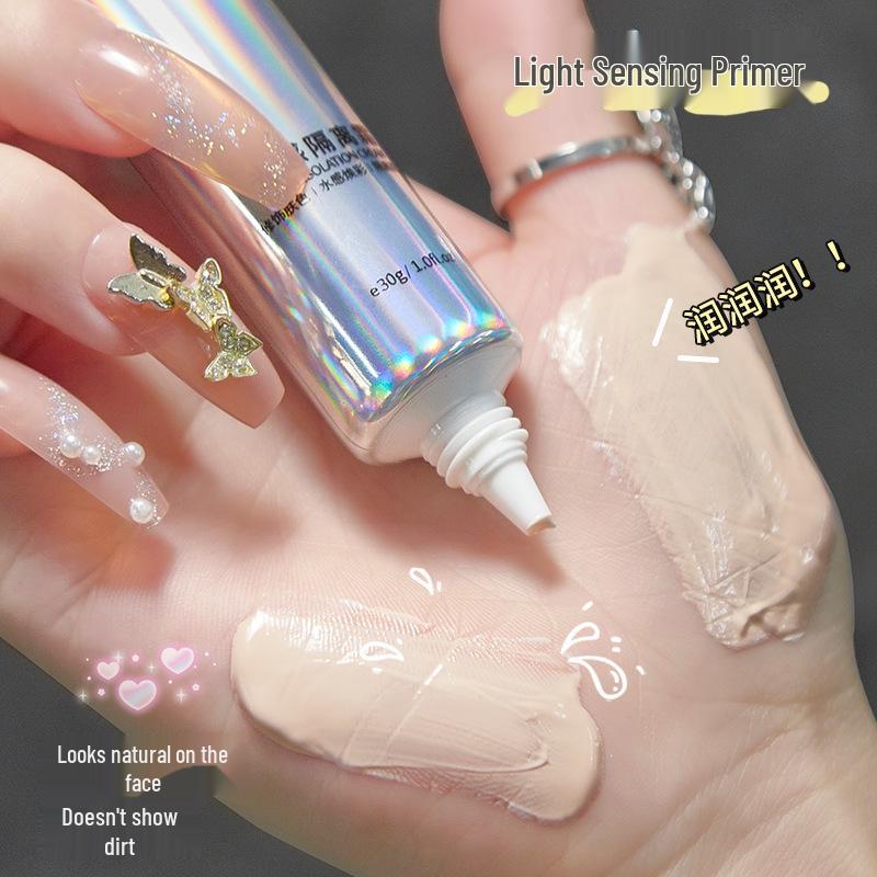 Светочувствительный праймер Mingxi Zhi для женщин: Выравнивающая, Увлажняющая, Матирующая база под макияж, Консилер и Тональная основа, 30 мл.