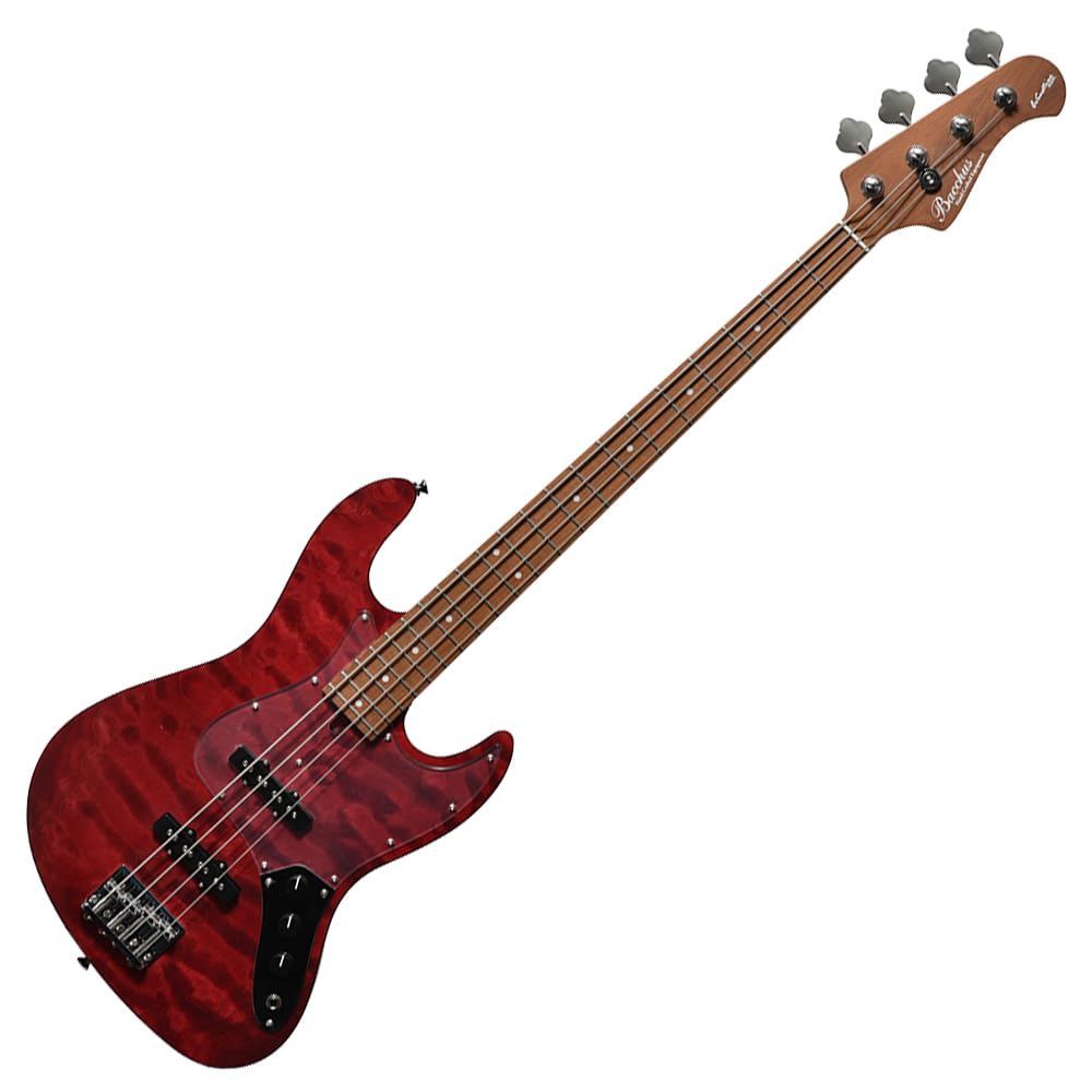 BACCHUS Japan Series REDS Electric Bass Tune-up WL4-QM RSM/M