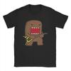 Domo Kun Doll T Shirts Fashion Summer Versatile Casual Men Women Printed Funny Harajuku Short Sleeve Cotton Vintage Unisex Tops