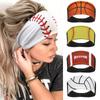 European And American Sports Hair Band Yoga Sweat Absorption Band Men And Women Running Fitness Headband Elastic Cotton Headband Solid Color Headband