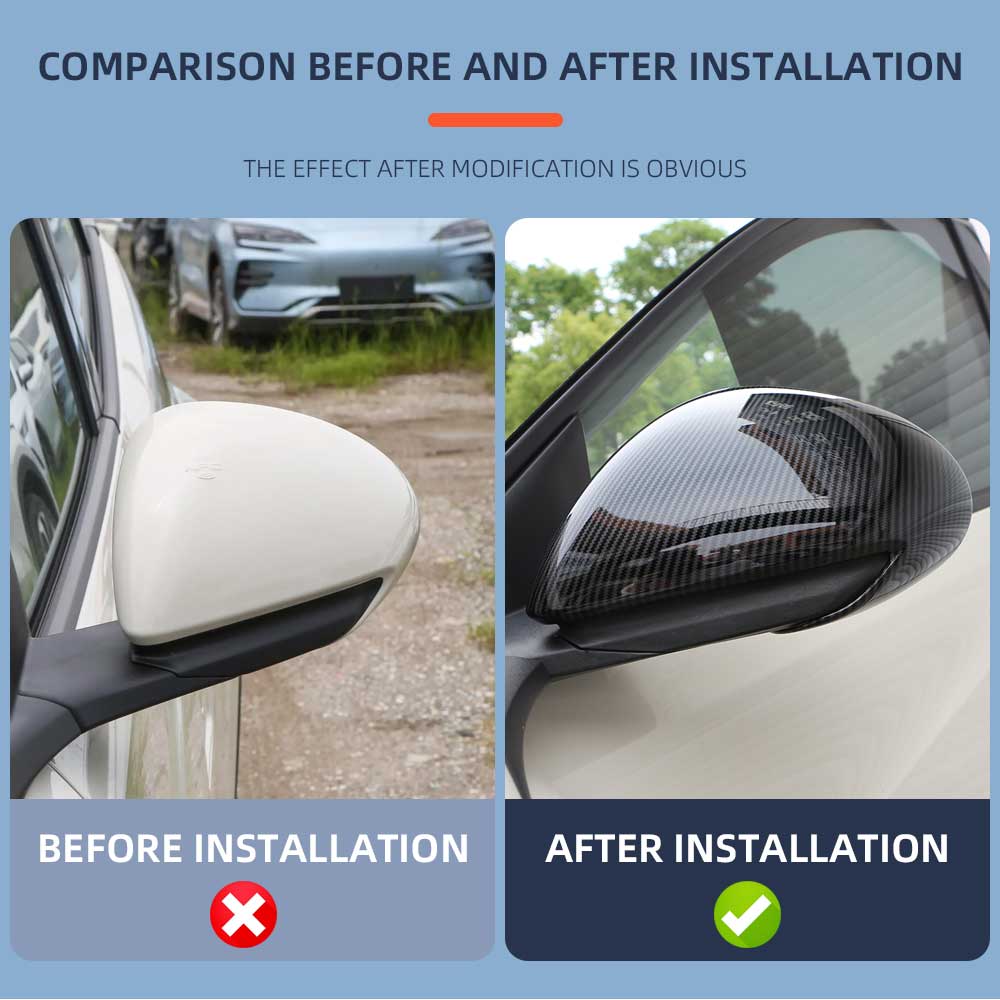 Для BYD Dolphin Mini Seagull Dolphin Surf 2025 2025 Накладка на зеркало заднего вида 2 шт. Наклейка на боковое зеркало Отделка Стайлинг Аксессуары