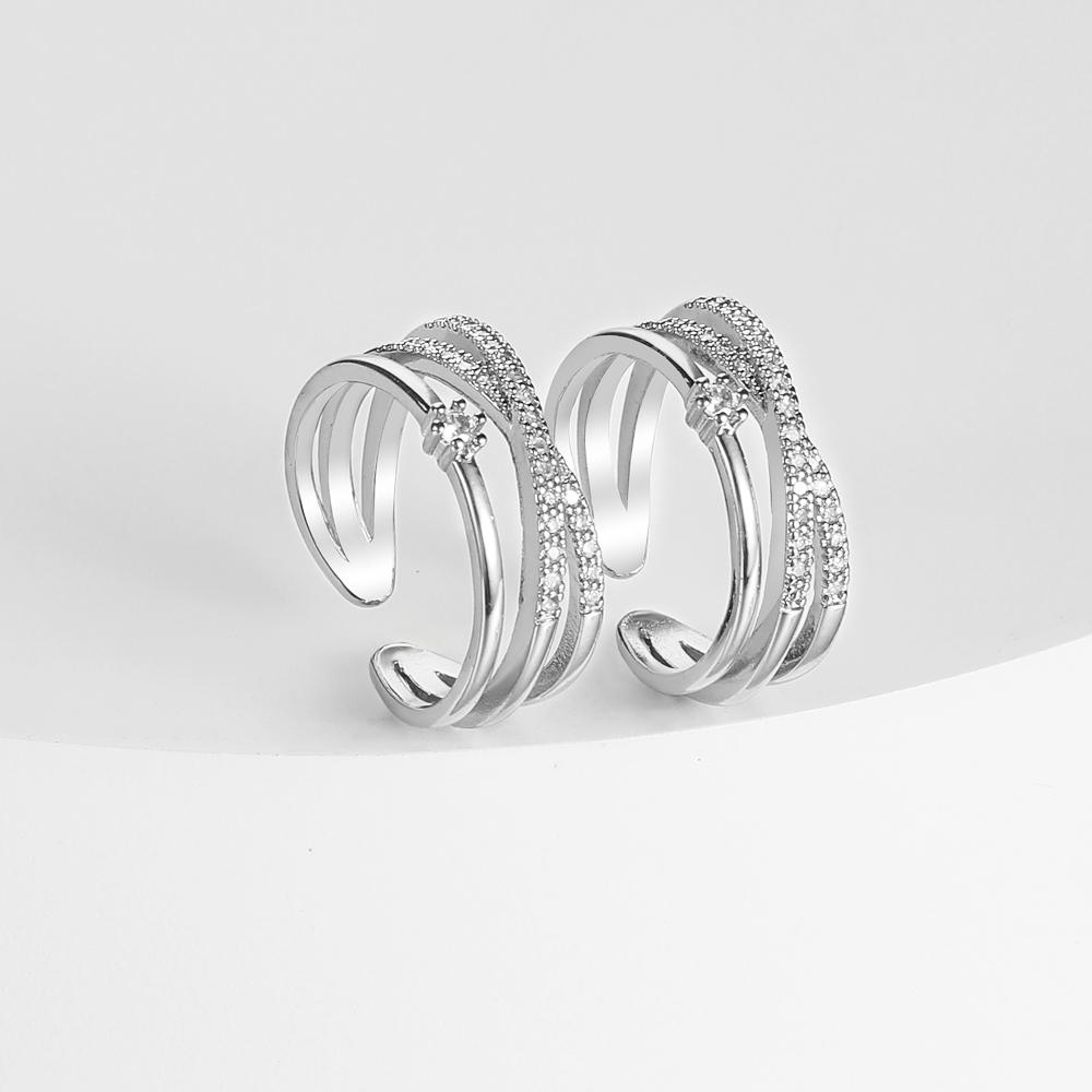 Модное одинаковое кольцо для пары, очаровательное темперированное полое кольцо, ювелирное изделие, кольцо для девушки, роскошное элегантное открытое кольцо