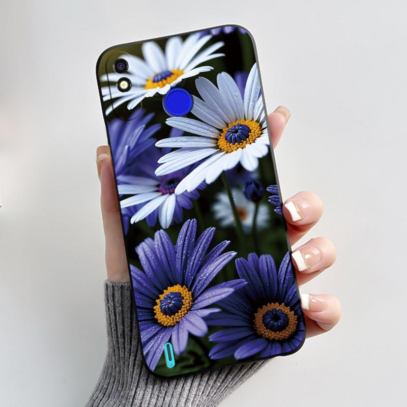 Для Tecno Pop 3 Plus Spark 4 Lite Чехол Роскошный Милый Крутой Мальчики Девочки Черный Матовый Мягкий силикон Ударопрочный Задняя Крышка Чехол для Телефона