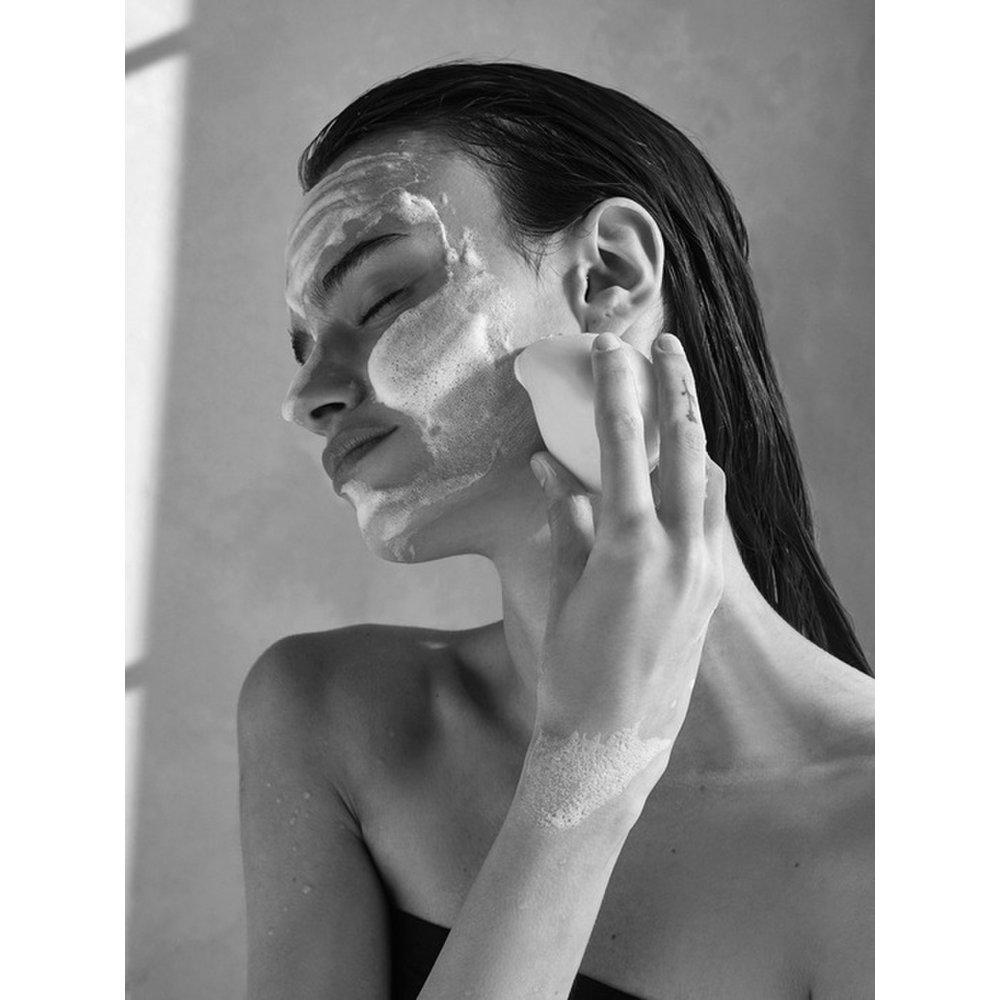 Солевой массаж Океаническое очищающее мыло 90г