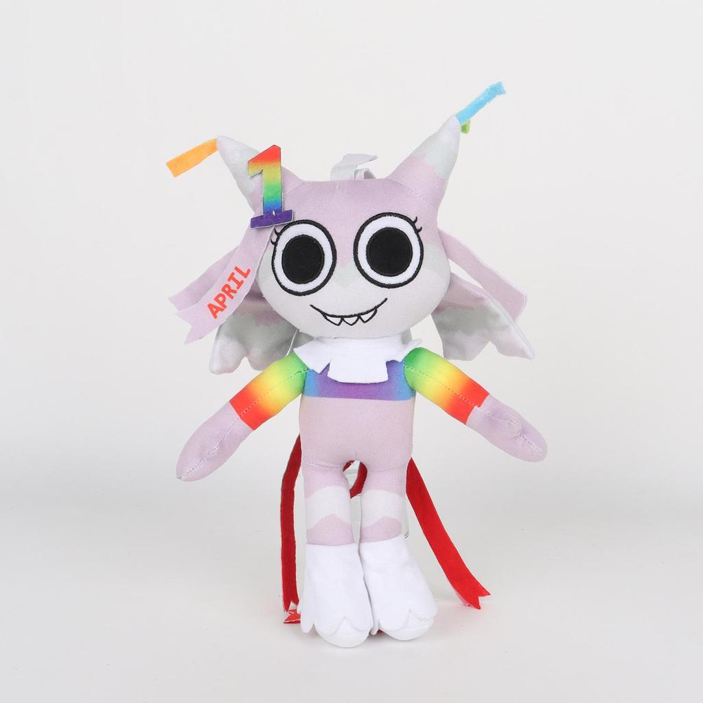 Dandy's World Plush Cute Dandy World Scrap Stuffed Horror Game Goob Pebble Plushie Soft Pillow Doll Kawaii Room Decor Toy