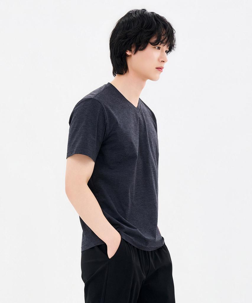 CHASECULT Men'S Cool V-Neck Short Sleeve T-Shirt-Fczk5809E0L