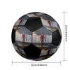 Футбольный мяч CR7, размер 5, разноцветный, подходит для всех возрастов, машинная строчка, материал ПВХ, соревновательного уровня, прочный и с высоким отскоком