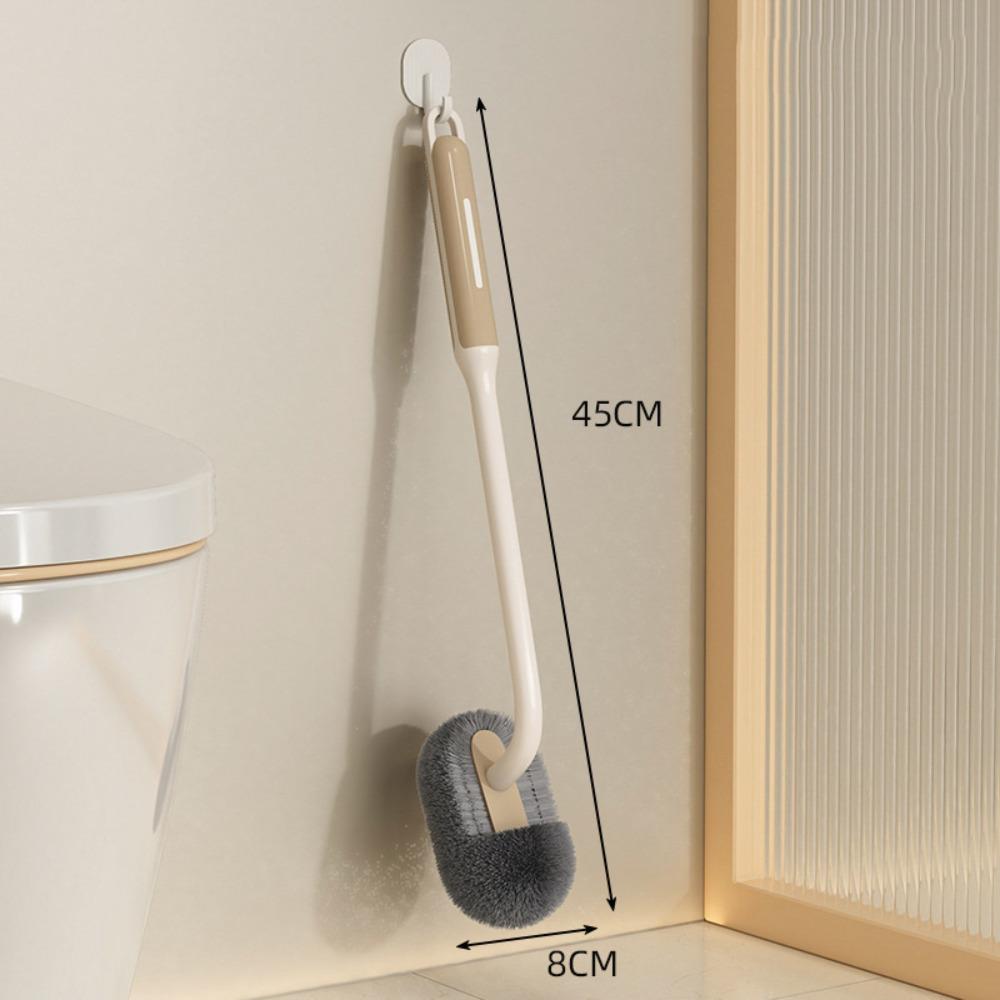 Двусторонняя туалетная щетка с длинной ручкой, настенная, угловая, для чистки ванной комнаты, инструменты для чистки, средство для чистки щелей на полу, бытовая