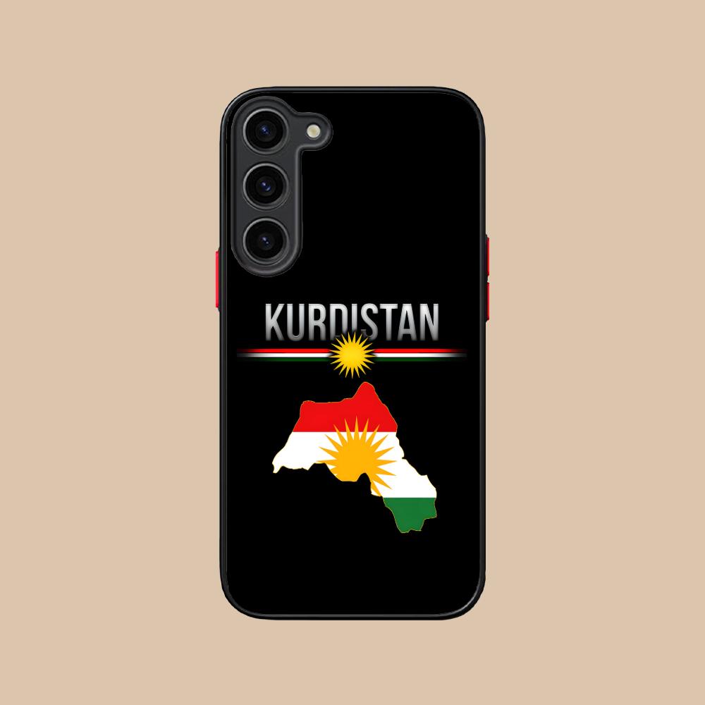 Силиконовый чехол для мобильного телефона с флагом Курдистана для Samsung Galaxy S26 S25 S24 S23 S22 S21 Plus FE Ultra Цветная обложка