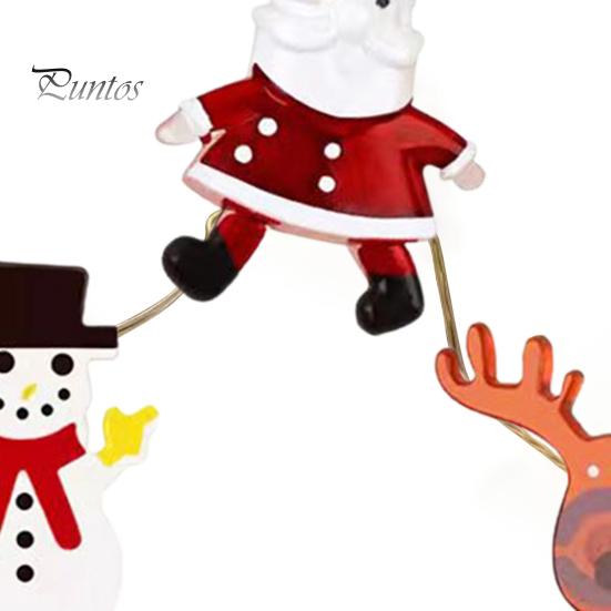 Светодиодный гирляндный светильник на батарейках, простой в установке, всегда включенный, снеговик, Санта-Клаус, гирляндная лампа, украшение для рождественской вечеринки