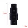 1 Pcs 17 19 22 24 Mm Motorcycle Front Wheel Spindle Special Disassembly Wrench Hex Socket Repair Tool Motorcycle Axle Tool