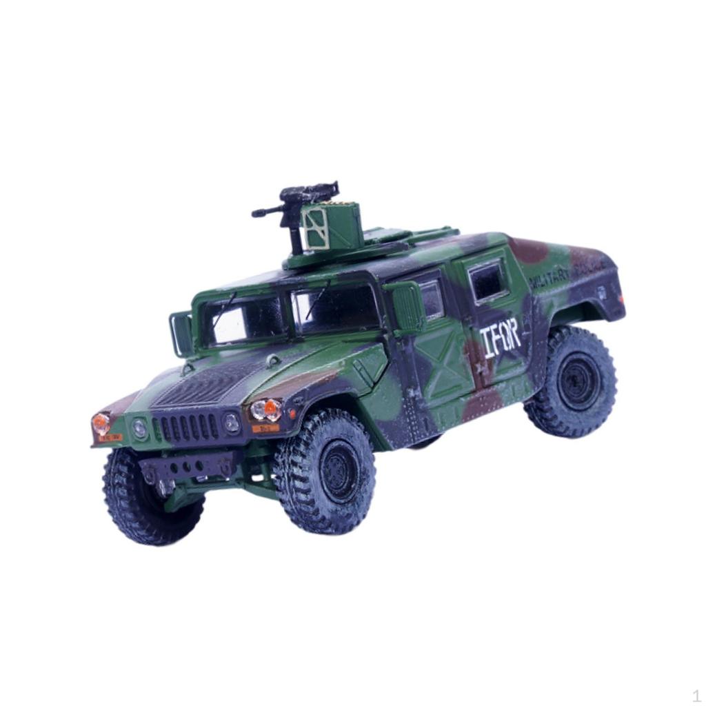 1:72 Alloy Educational Toy Armored Truck for Keepsake Gift Table Scene