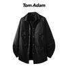 TOM ADAM 2025 New Lapel Men's Workwear Shirt Jacket