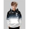 Children's Clothing, Boys' Hoodies, Long Sleeved Fashionable Printed Spring and Autumn Pullovers