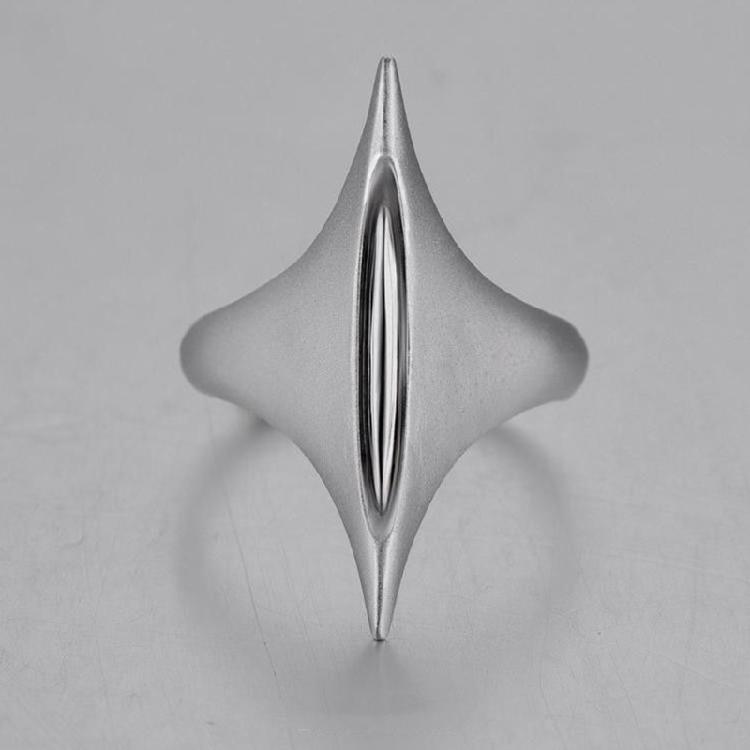 Elegant Swords Concept Minimalist Ring Comfortable Hand Accessory Delicate Rings Suitable for Everyday Outfits and Event