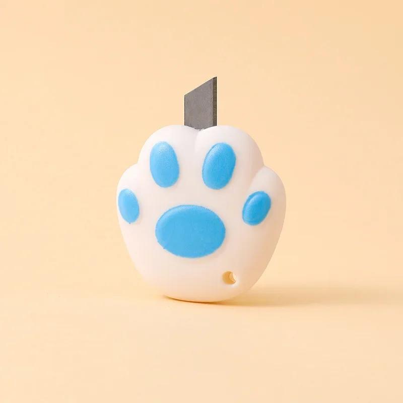 Мини практичные ножи Kawaii цветы резак для бумаги выдвижной открывалка для конвертов портативный карманный нож офисные принадлежности