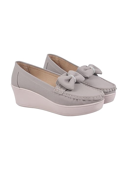 Shoetopia Детализированные лоферы с бантом для женщин и девушек. Удобная обувь для офиса, вечеринок и на каждый день.