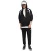 Casual Sports Suit Set Hooded Polyester 2025 Black Men's (691021), Tricot-Lined Jersey, Fall/Winter Color (01)
