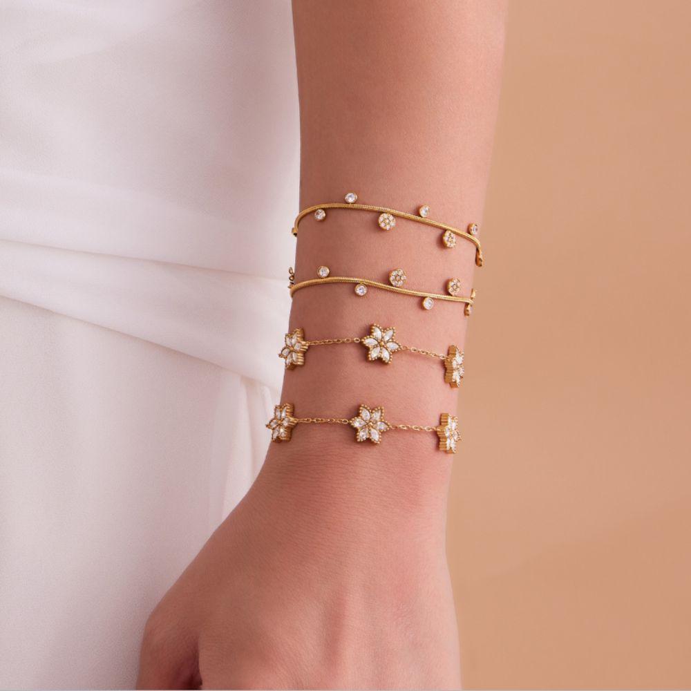Elegant Y Chain Necklace Bracelet Choker Necklace Fashion Zircon Necklace Women Jewelry