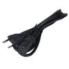 AC Adapter Charger Power Cable with EU Plug Power Cable for Xbox 360 Slim (Black)