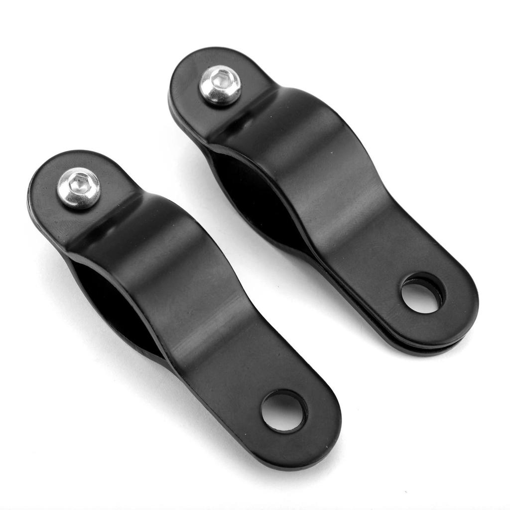 30-35 мм Черный Регулируемый Мотоциклетный Бугель Лайт Крепление для Противотуманной фары Кронштейн Зажим