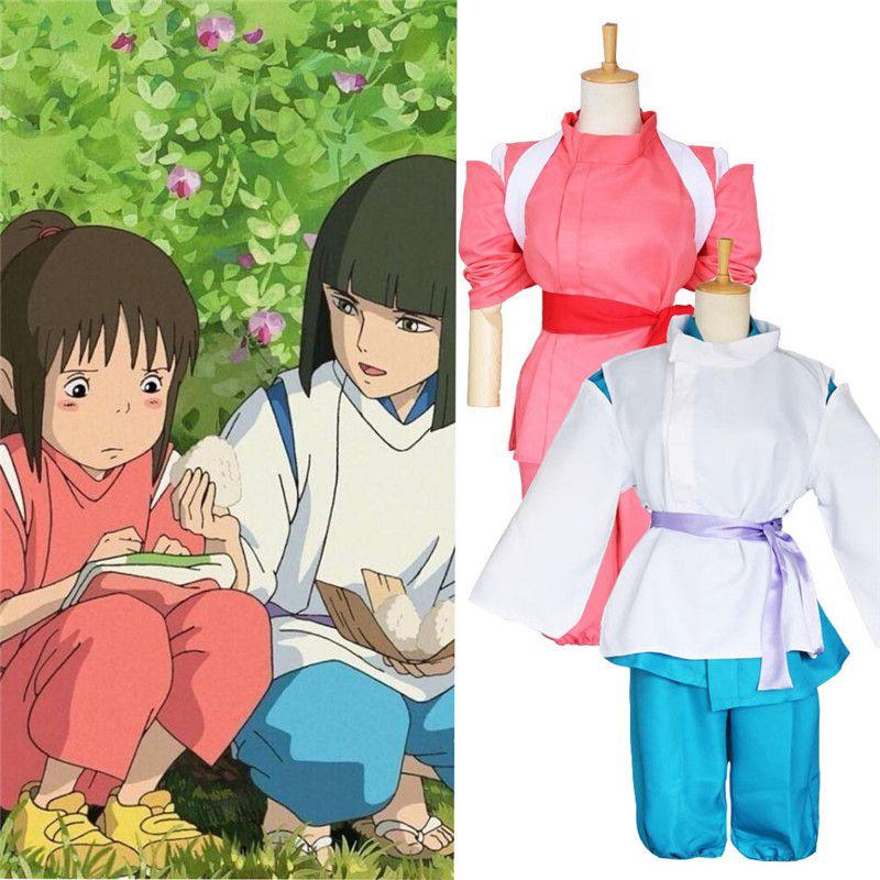 Versatile Spirited Away Nigihayami Kohakunushi Chihiro Ogino Cosplay Costume In Comfortable Sizes