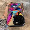 Cute Colorful Rabbit Electroplate Silver IMD Case For Samsung Galaxy A14 A34 A13 A23 A52 S24 S23 S22 S21 Ultra Plus S20 FE Cover