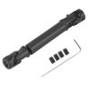 RC Crawler Car Metal Transmission Drive Shaft Fits for WPL 1 16 Mini Military Truck (Black)