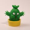 Милый Кактус в Горшке Игрушка-Сквиши Мягкий ТПР Растягивающийся Игрушка для Сжимания Дети Взрослые Снятие Стресса Непоседа Игрушка Декомпрессионный Подарок