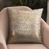 Four Seasons Universal Fuli Velvet Snowflake Bronzing Pillow Case Light Luxury Sofa Pillow Case