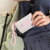 Милый кот Женский трехскладный кошелек Короткий студенческий кошелек для карт и монет Корейский мультяшный мешок для денег Девочки