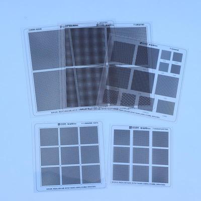 1 шт. Универсальная зеленая масляная сетка УФ паяльная маска BGA реболлинг трафарет - Шаг отверстий 0.3/0.35/0.375/0.4/0.5/0.58/0.6/0.8/1.0мм