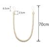 1Pc  Curtain Ropes Tiebacks Tie-Backs Curtain Handmade Holdbacks Clip Buckle Rope Home Decorative Room Accessories Curtain Tieback